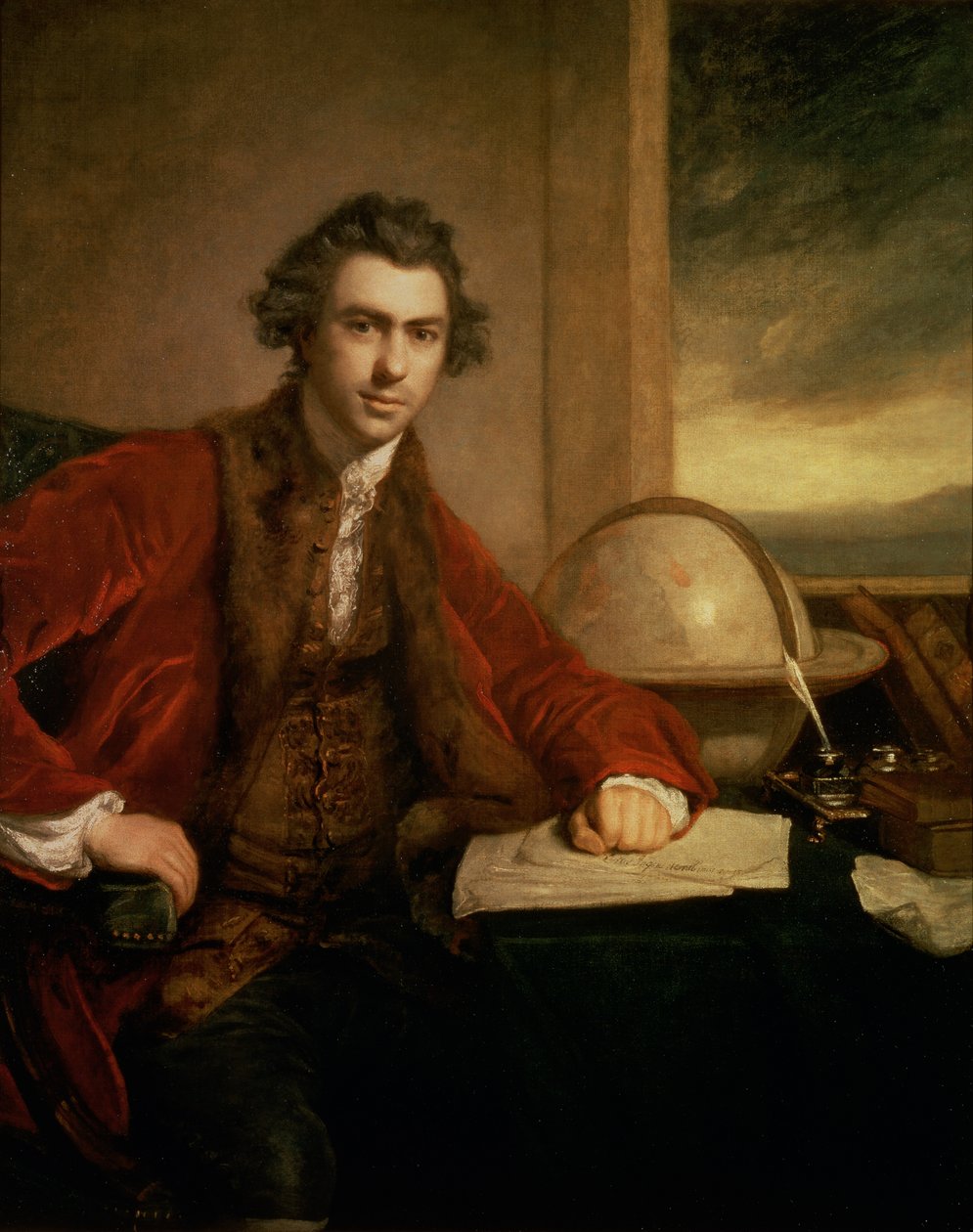 Sir Joseph Banks (1743-1820), 1771-72 od Joshua Reynolds