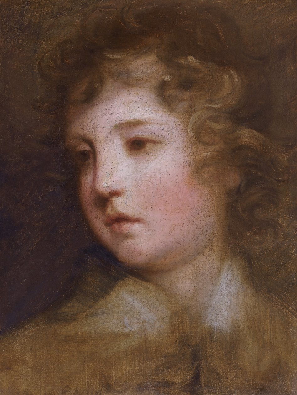 Studie k portrétu lorda George Seymoura Conwaye (1763-1848) jako chlapce od Joshua Reynolds