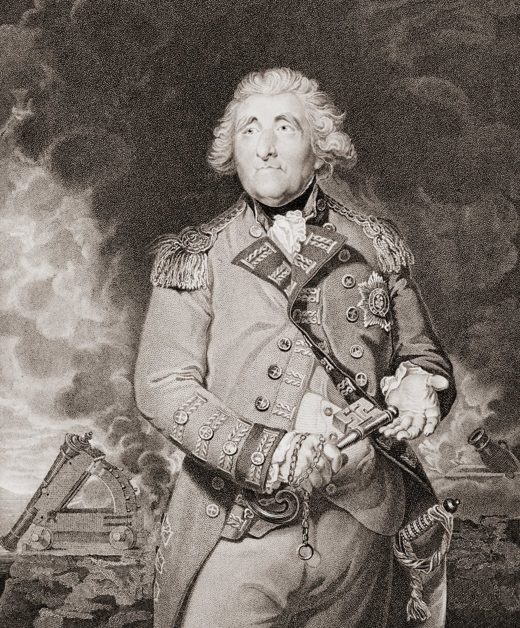 George Augustus Elliott, lord Heathfield od Joshua (after) Reynolds