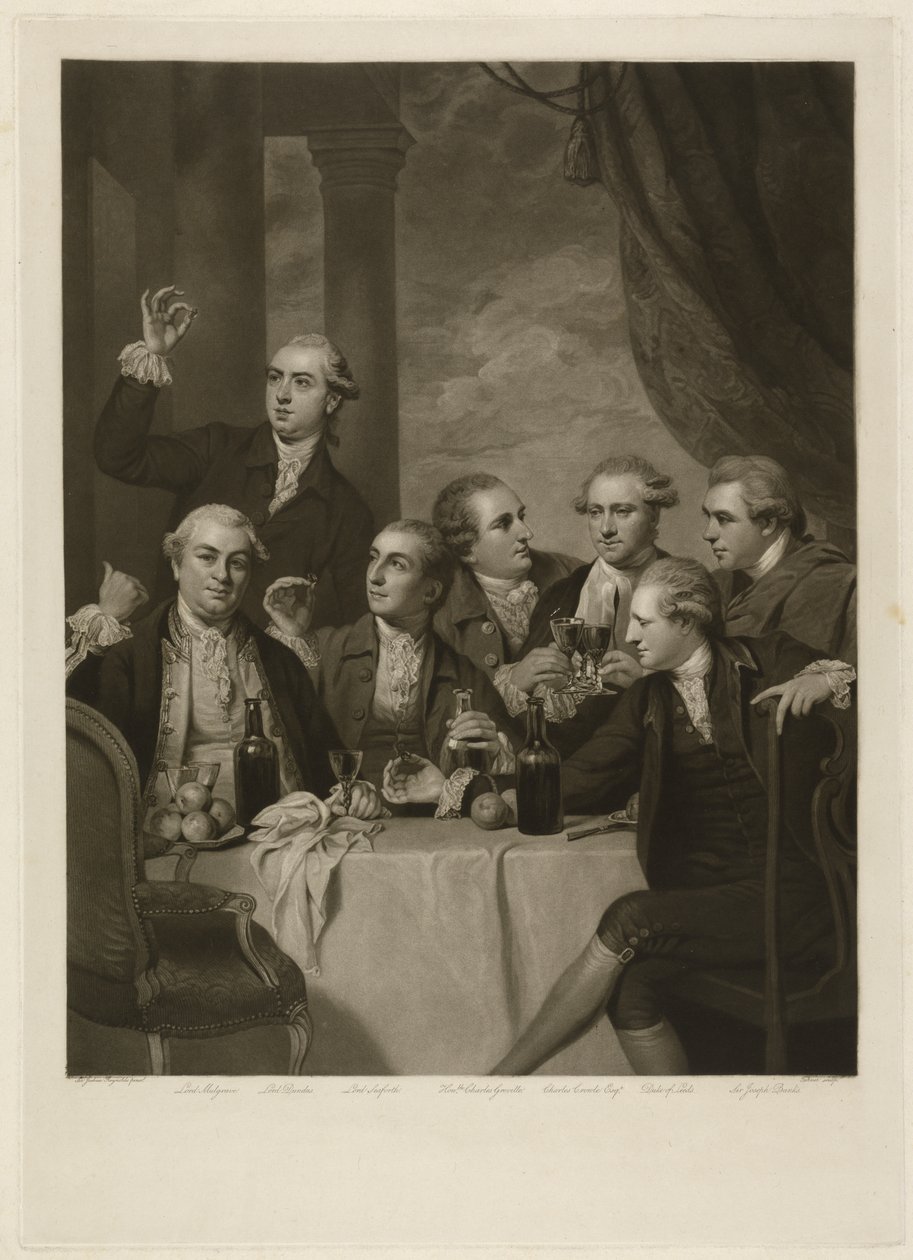 Dilettanti Society, vyryl Charles Turner od Joshua (after) Reynolds