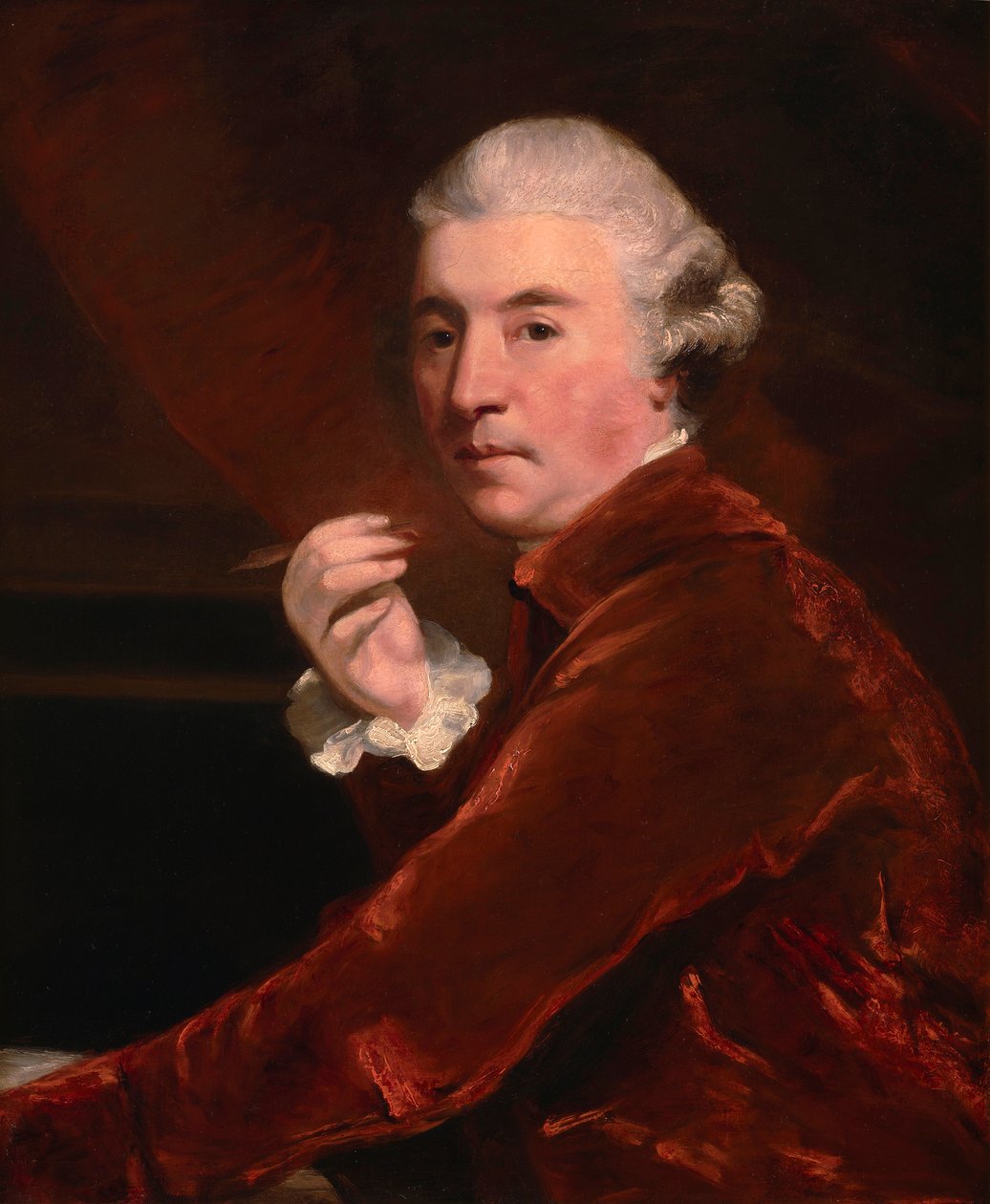 Sir William Chambers, kolem roku 1780 (olej na plátně) od Joshua (studio of) Reynolds