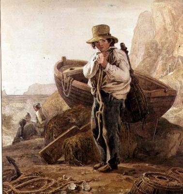Mladý Fisherboy od Joshua Cristall