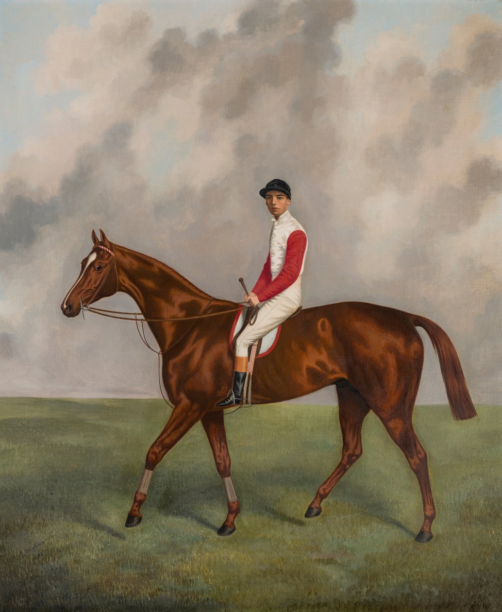 Sir Hugo-vítěz 1892 Derby, kolem roku 1892 (olej na plátně) od Joshua Dighton