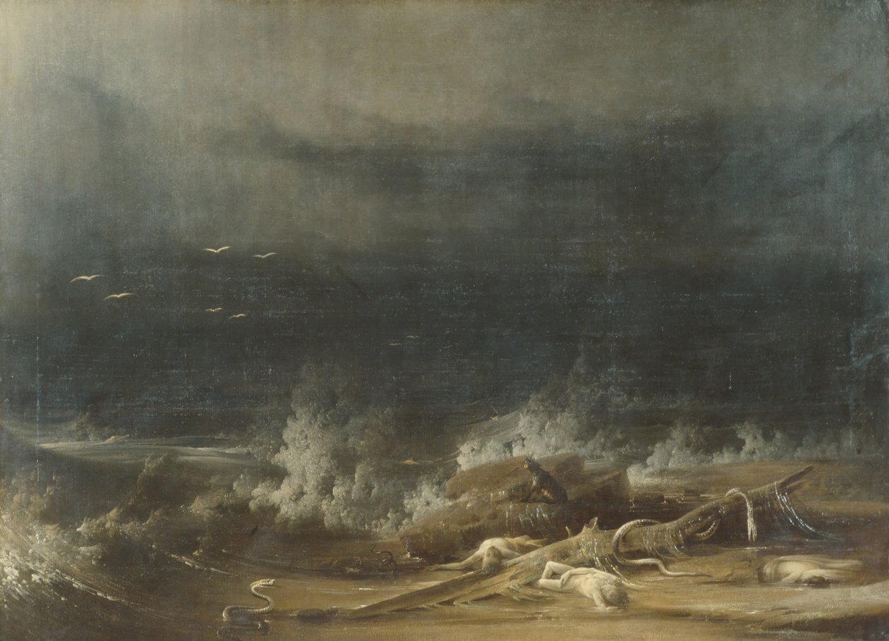 Potopa směrem k jejímu závěru, ca. 1813. od Joshua H. Shaw