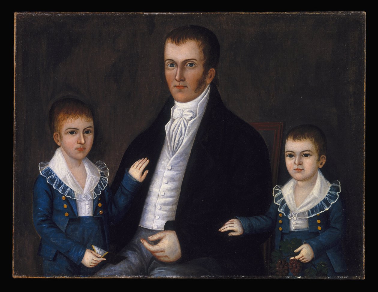 John Jacob Anderson a synové, John a Edward od Joshua Johnson