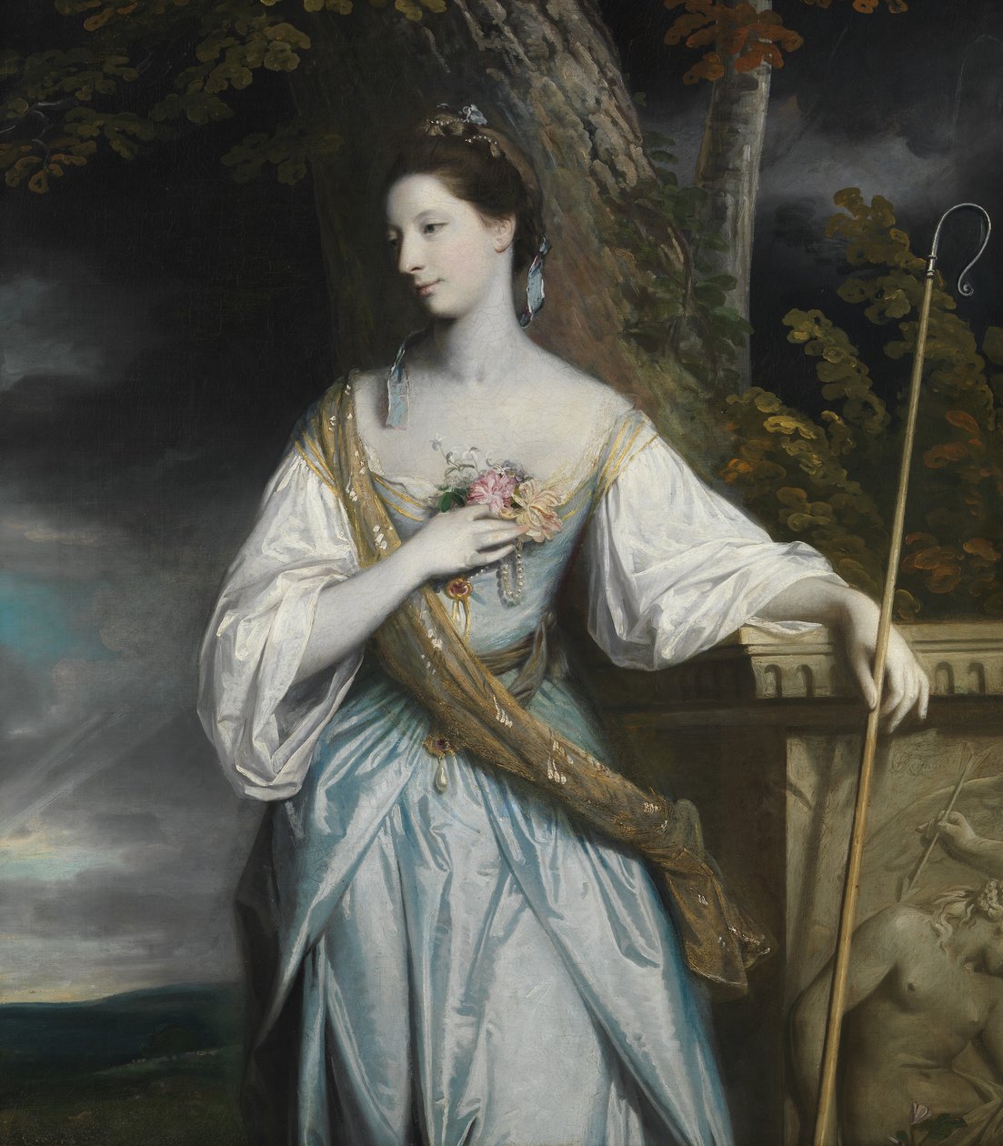 Anne Dashwood 1743-1830, pozdější hraběnka z Galloway, 1764. od Joshua Reynolds