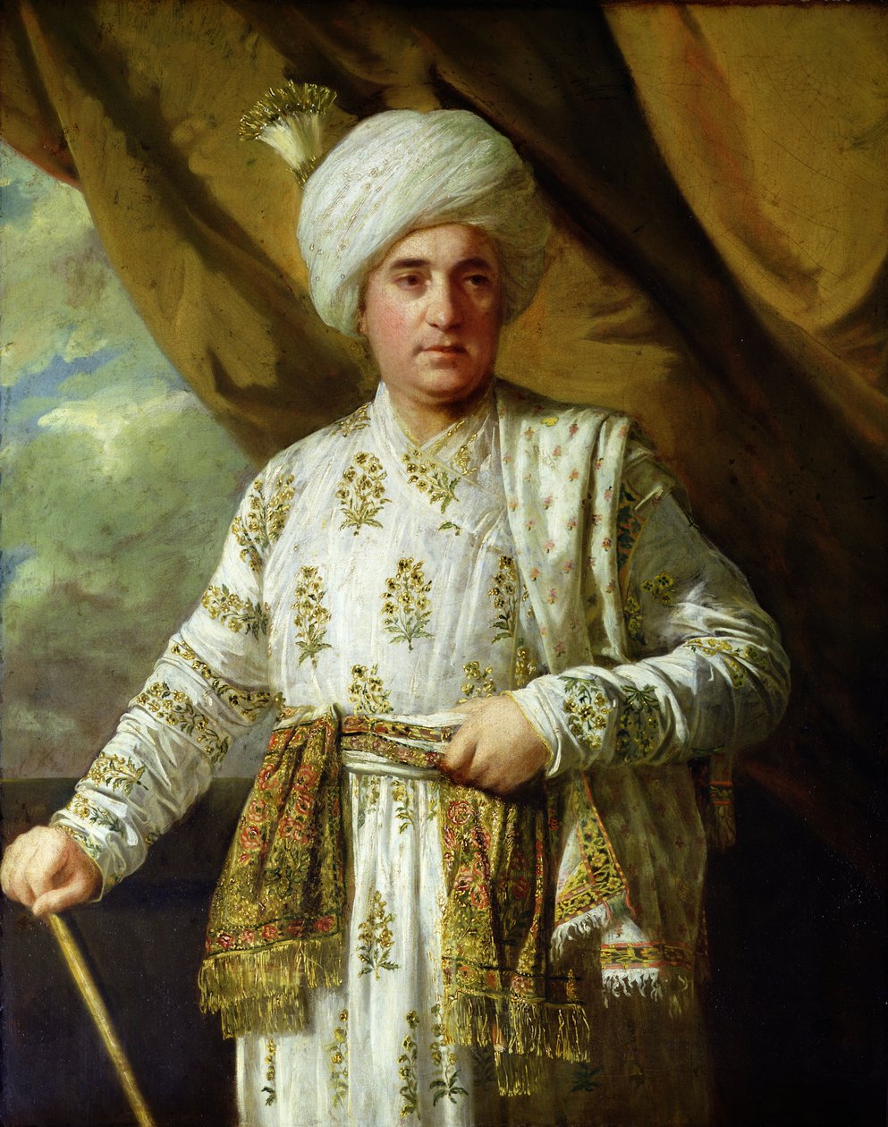 Kapitán John Foote z Východoindické společnosti od Joshua Reynolds