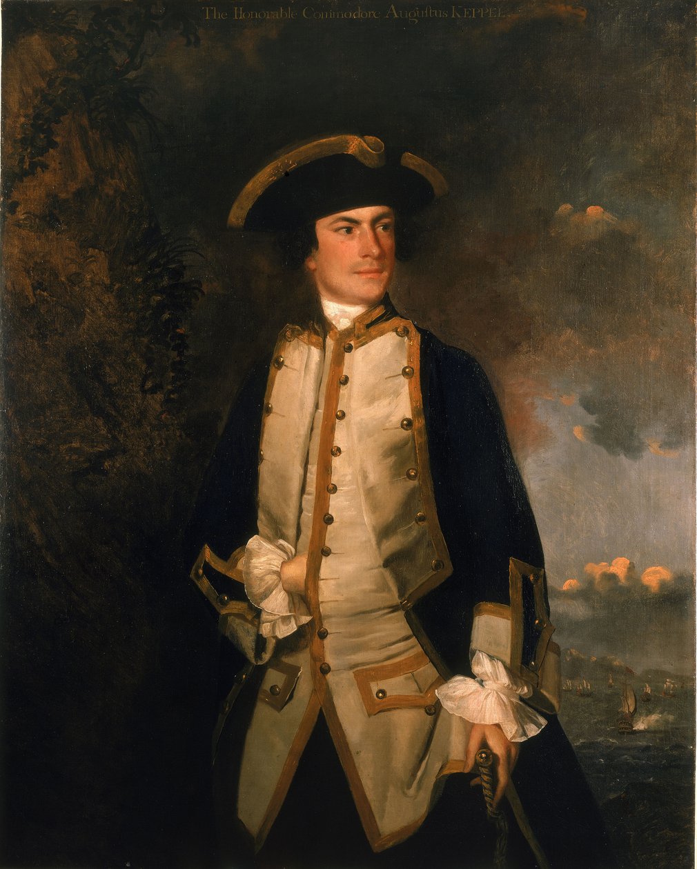 Komodor Augustus Keppel (1725-1786) od Joshua Reynolds