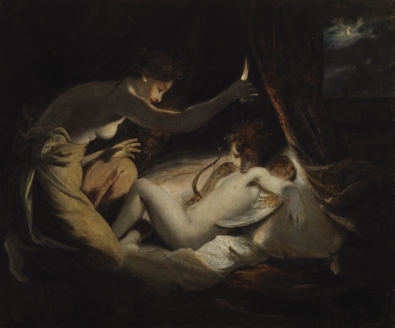 Cupid and Psyche, c.1789 od Joshua Reynolds
