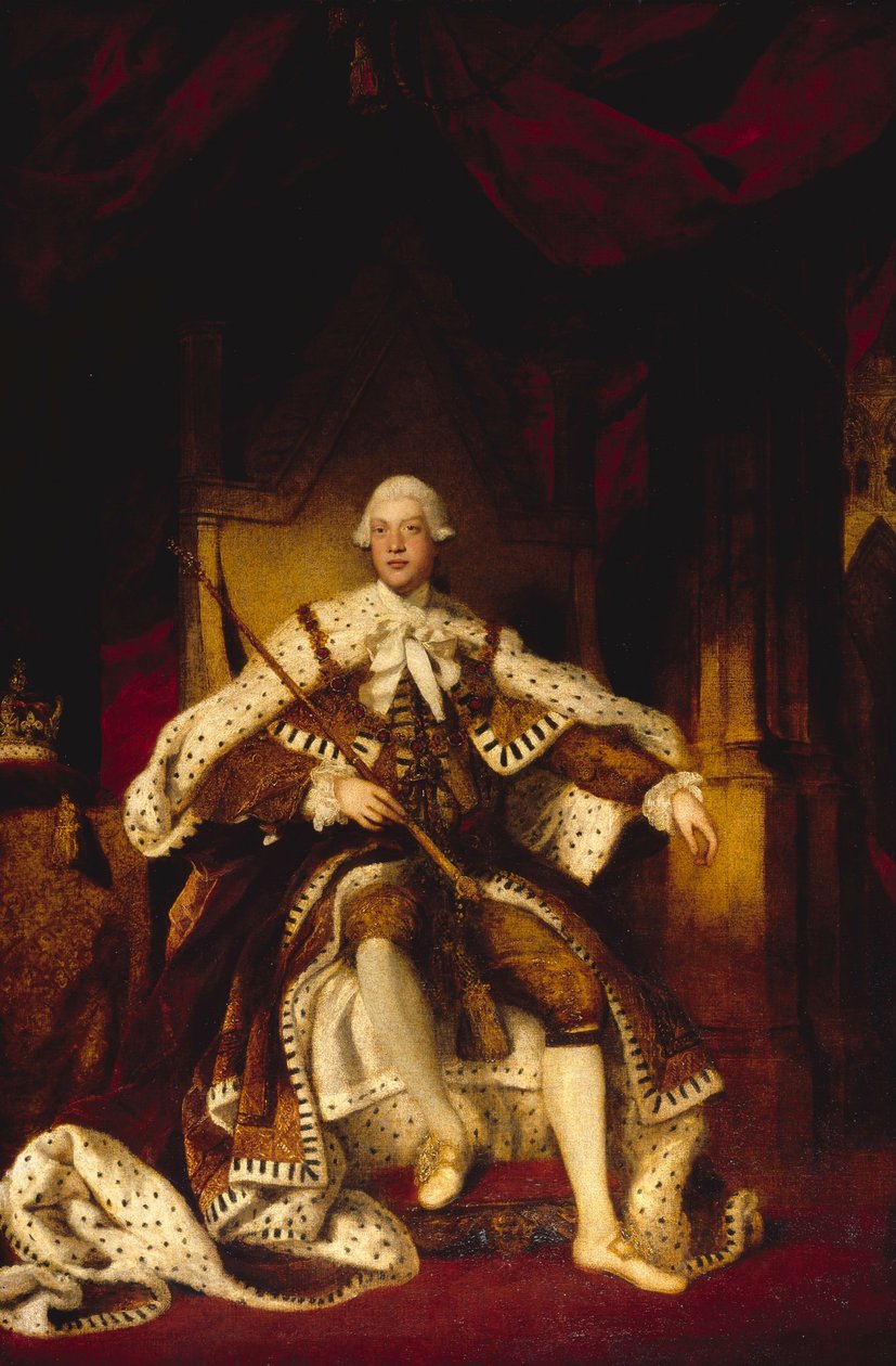 Jiří III (1738-1820) od Joshua Reynolds