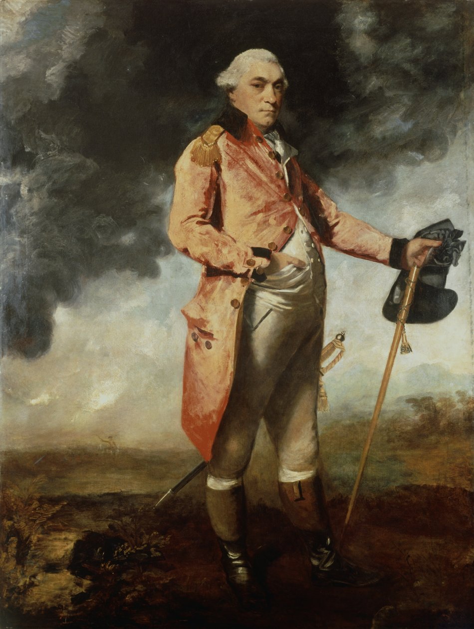 Generálmajor George Catchmaid Morgan od Joshua Reynolds