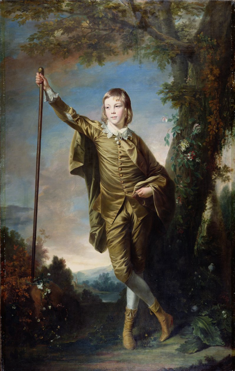 Mistr Thomas Lister (Hnědý chlapec) od Joshua Reynolds