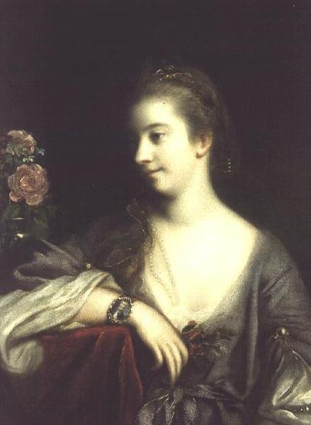 Paní Dominic Angelo, kolem roku 1759 (olej na plátně) od Joshua Reynolds