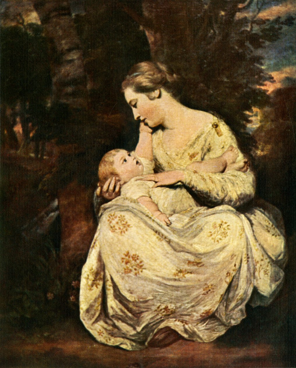 Paní Hoare a dítě, 1763-1764, c1912 od Joshua Reynolds