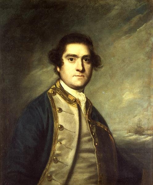 Portrét kapitána Thomase Cornewalla od Joshua Reynolds