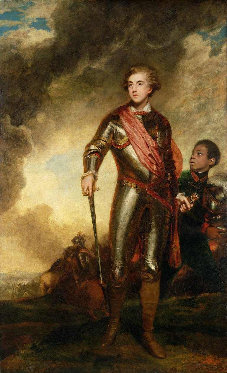 Portrét Charlese Stanhopea, 3. hraběte z Harringtonu (1753-1816) 1782 (olej na plátně) od Joshua Reynolds