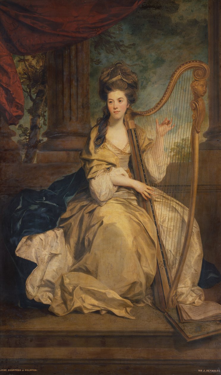 Portrét Jane Lindsay, hraběnky z Eglintonu od Joshua Reynolds