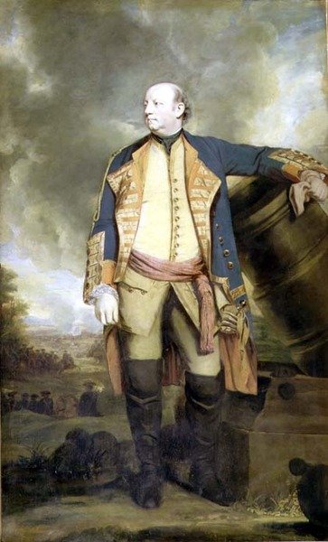 Portrét Johna, markýze z Granby v uniformě plukovníka Royal Regiment of Horse Guards, kolem roku 1770 od Joshua Reynolds