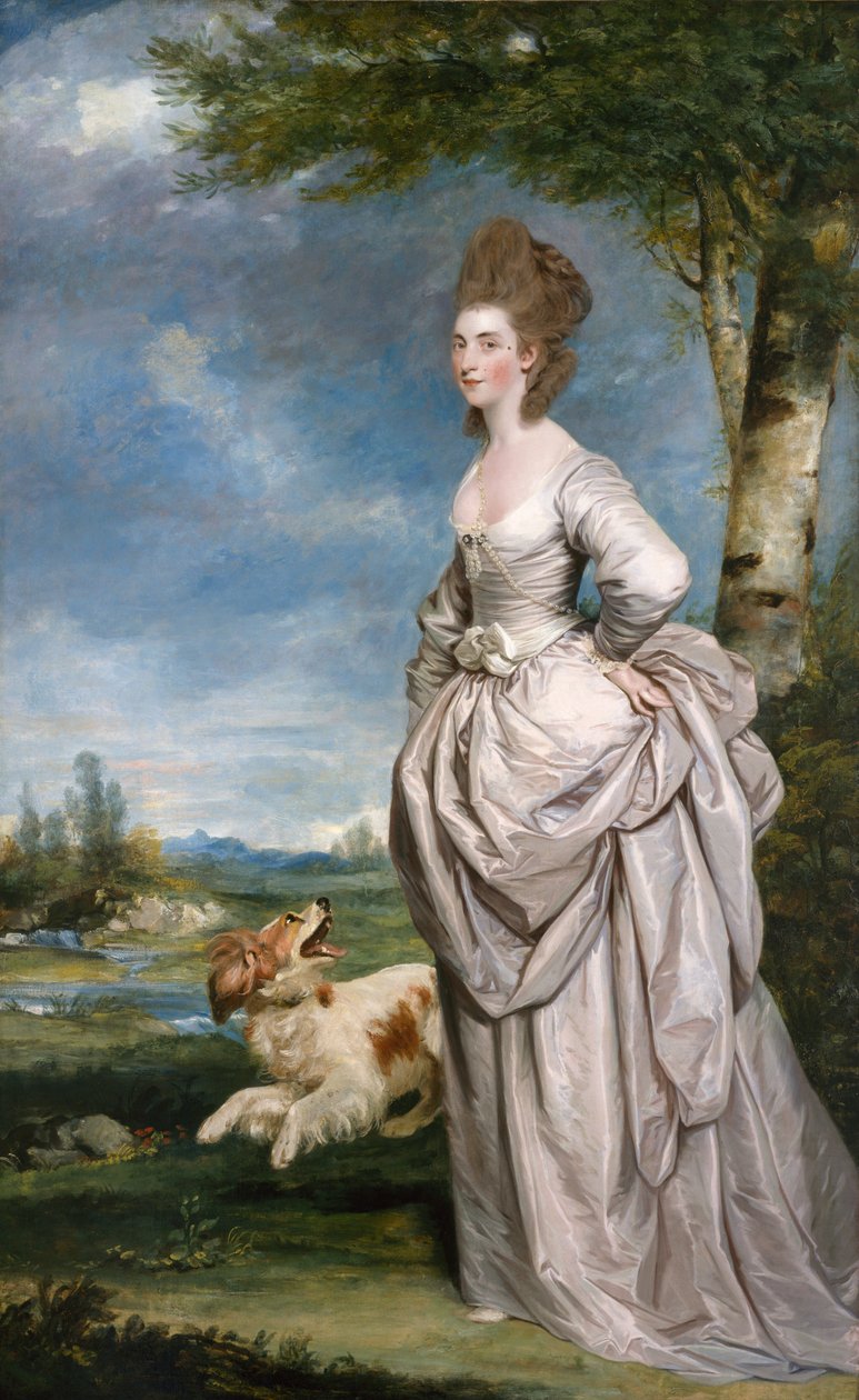 Portrét paní Elisha Matthew. 1777 od Joshua Reynolds