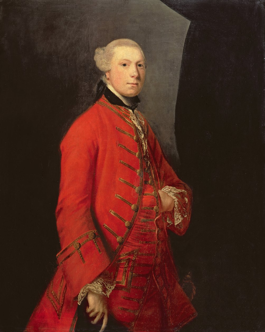 Portrét Roberta Shafta, zvaného „Bonny Bobby Shafto“ od Joshua Reynolds
