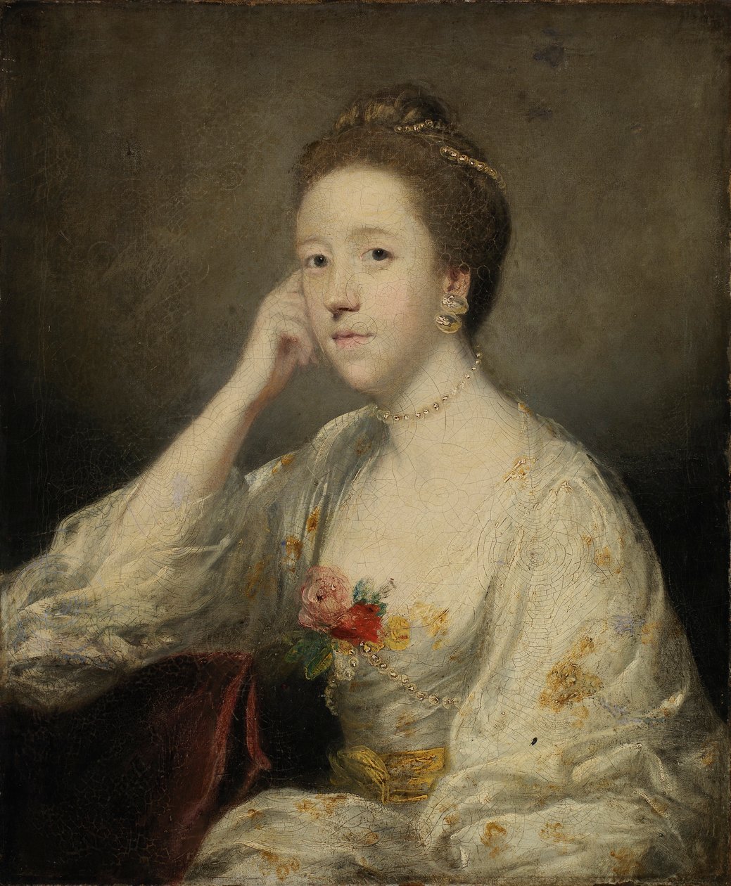 Portrét dámy v bílém od Joshua Reynolds