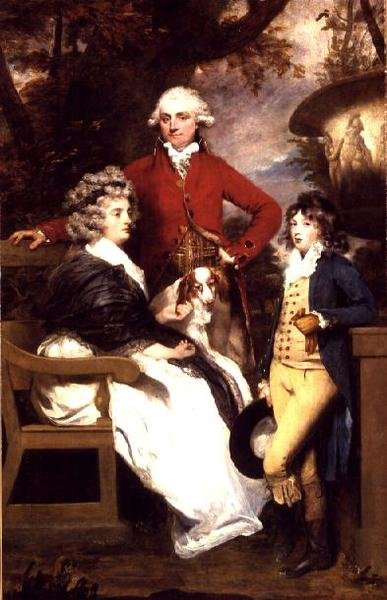 Rodina Braddyllových od Joshua Reynolds