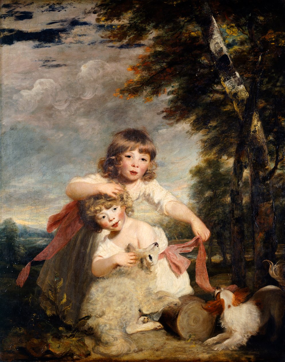 Brummellovy děti od Joshua Reynolds