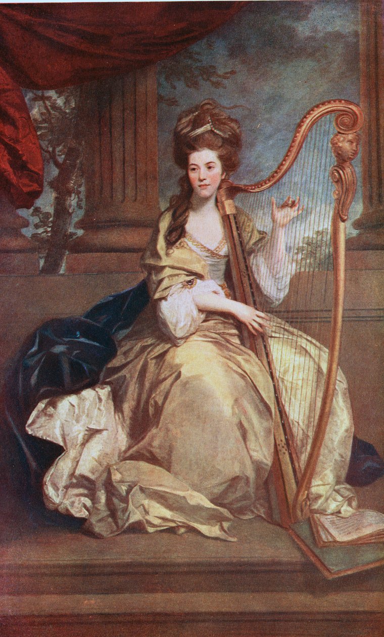 Hraběnka z Eglintonu, c1720-1740 od Joshua Reynolds
