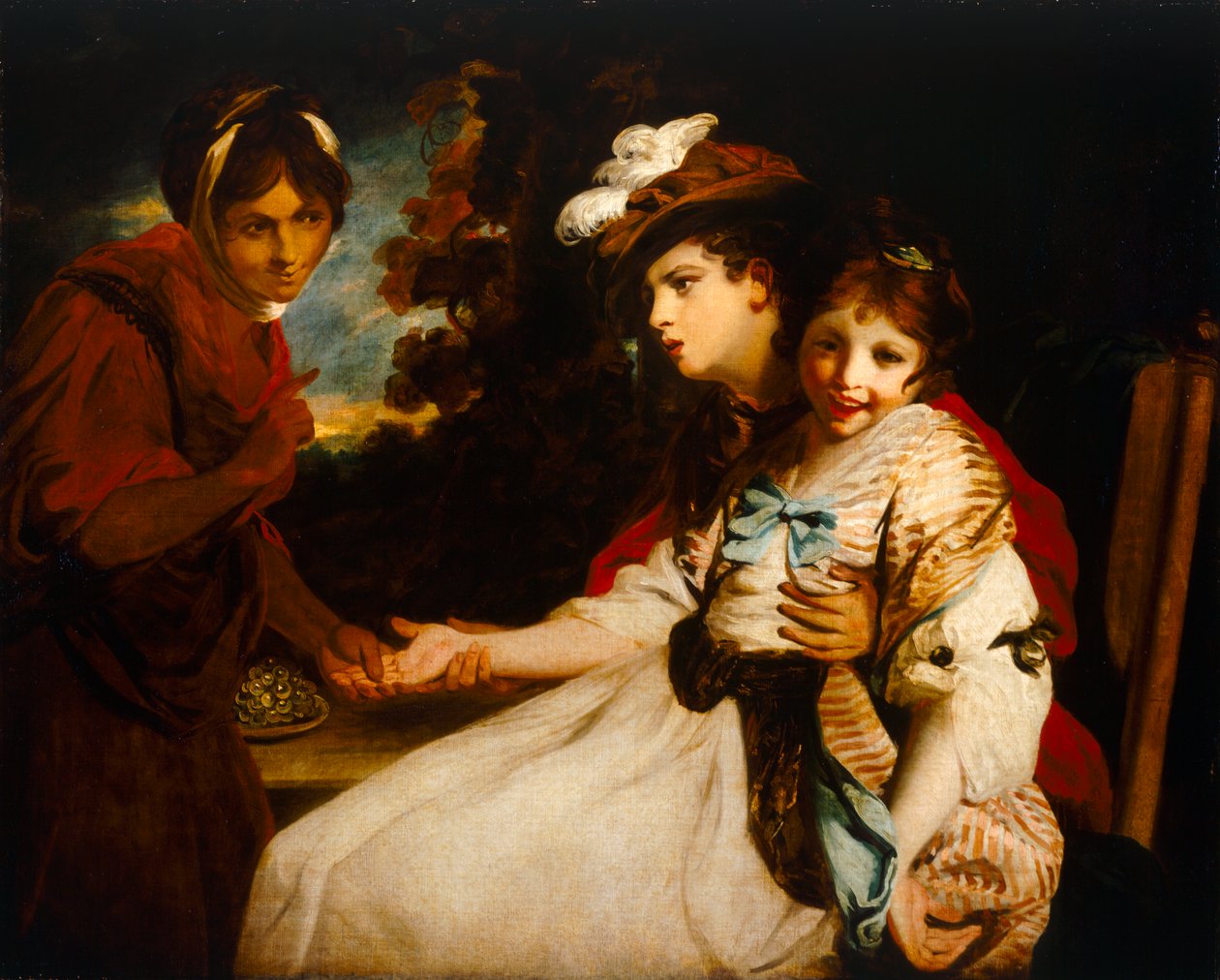 The Gypsy Fortune Teller, c.1781 (olej na plátně) od Joshua Reynolds
