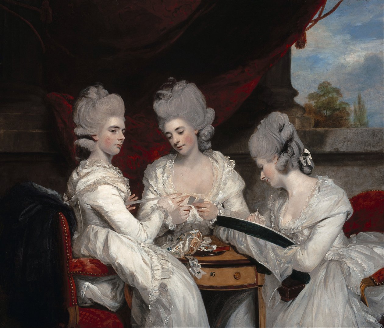 Dámy z rodu Waldegraveových od Joshua Reynolds