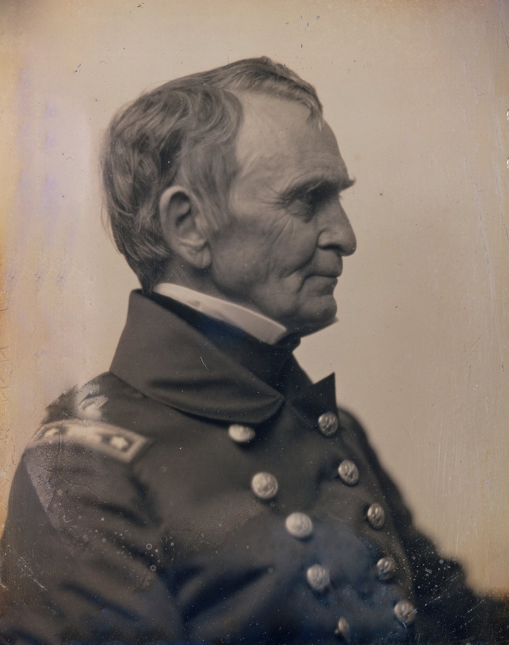 Komodor Charles Morris, ca. 1850. Tvůrci: Josiah Johnson Hawes, Albert Sands Southworth. od Josiah Johnson Hawes, Albert Sands Southworth