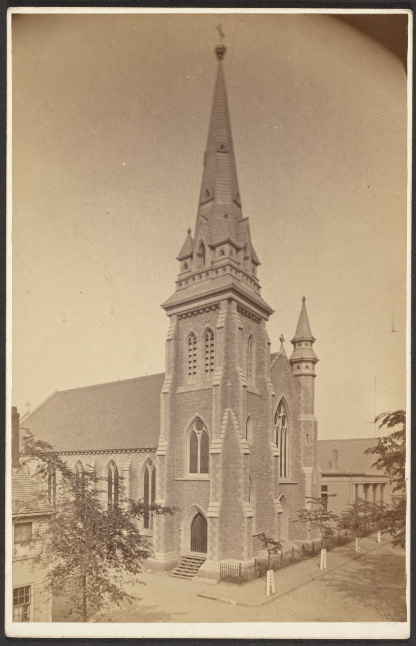 [Kostel, Boston] od Josiah Johnson Hawes