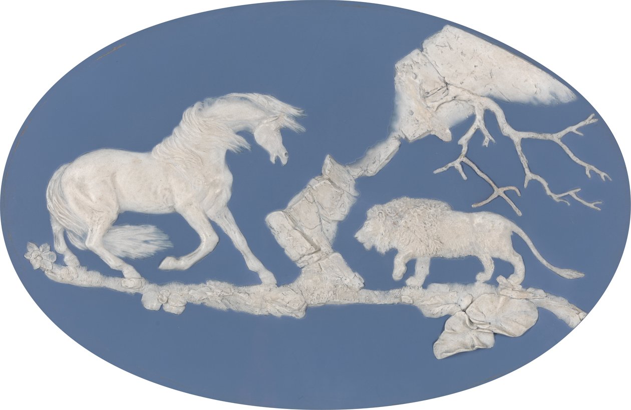 Kůň vyděšený lvem (epizoda A) od Josiah Wedgwood