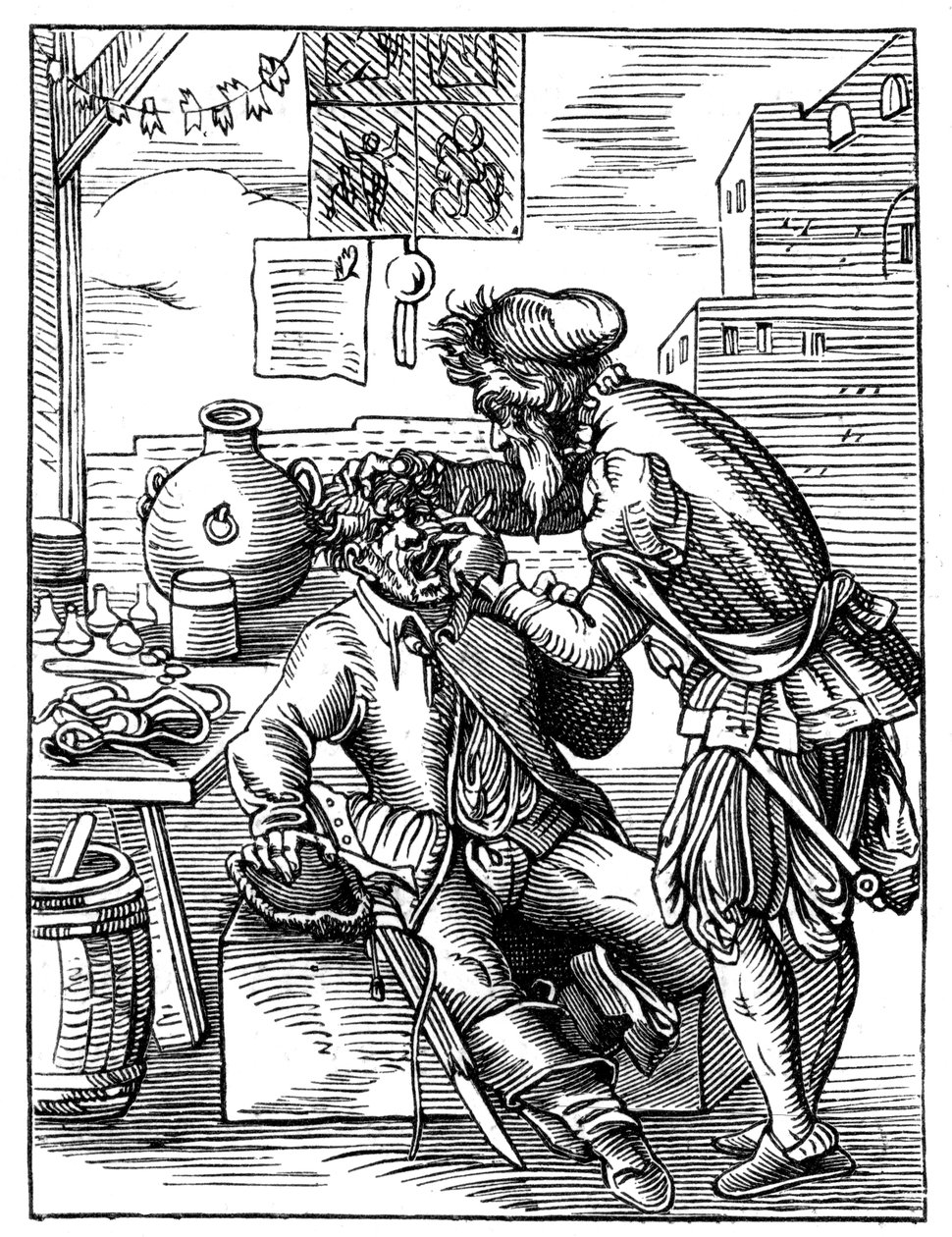Zubař, 16. století 1849. od Jost Amman