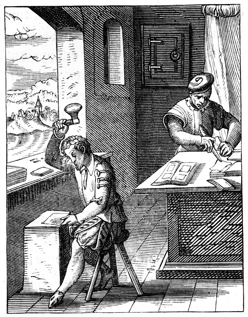 Zlatobitec, 16. století 1849. od Jost Amman
