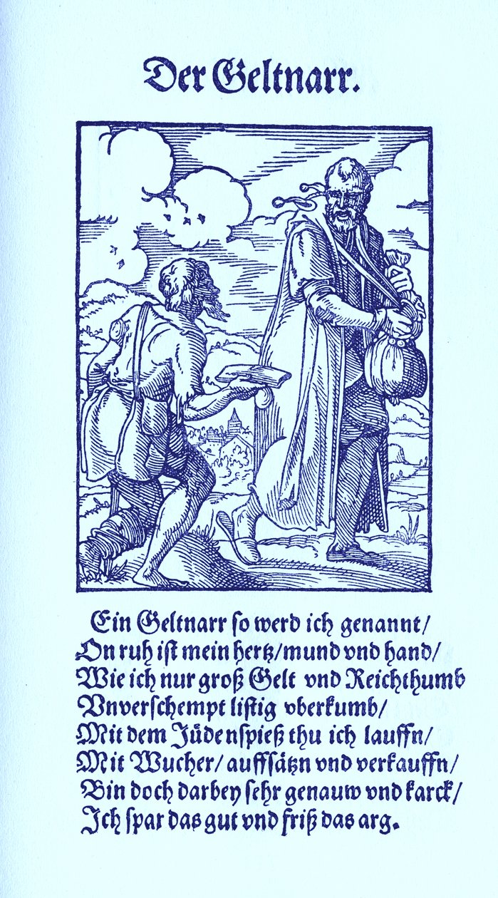 Hrabivý blázen od Jost Amman