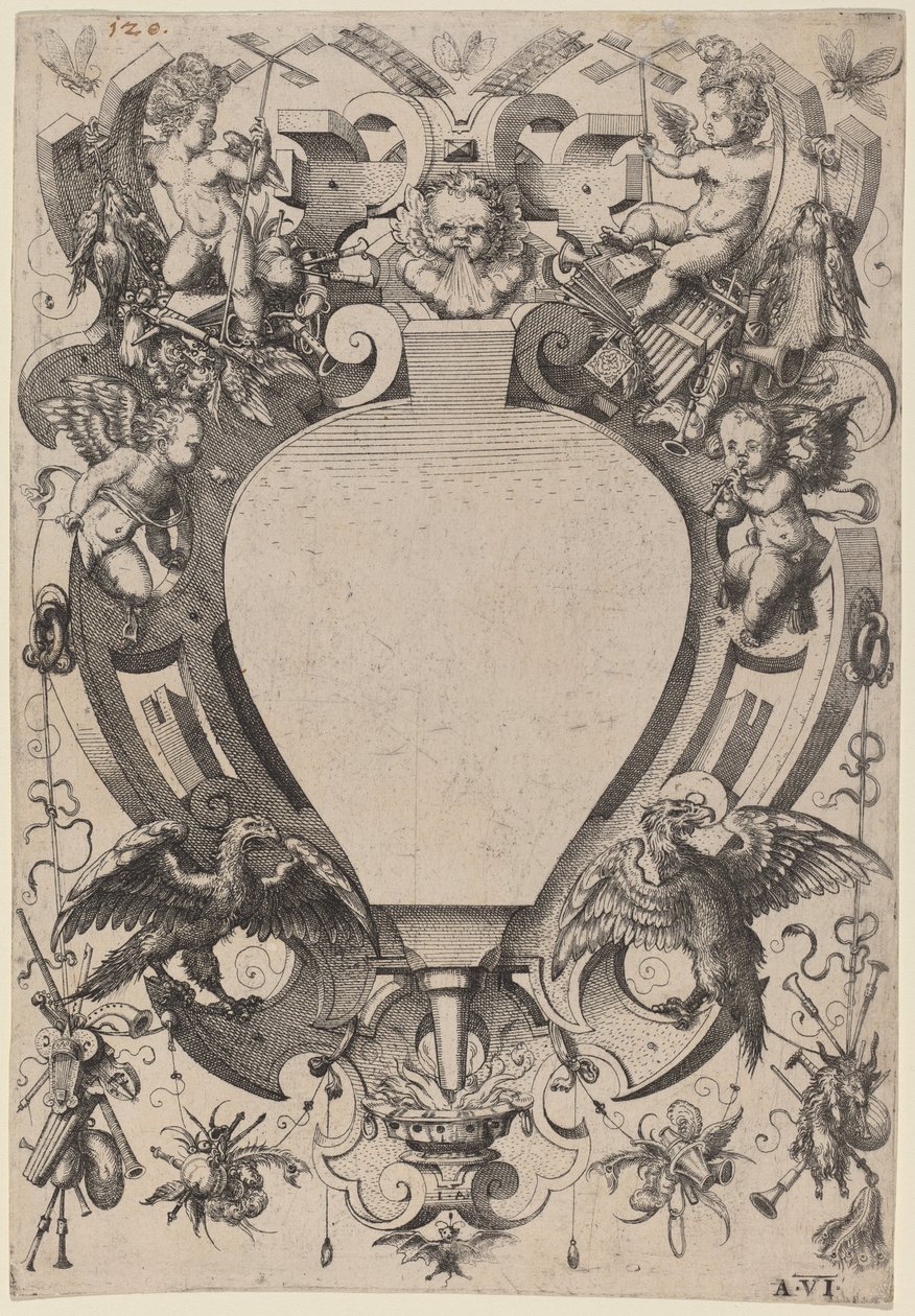 Vzduch, 1568. od Jost Ammon