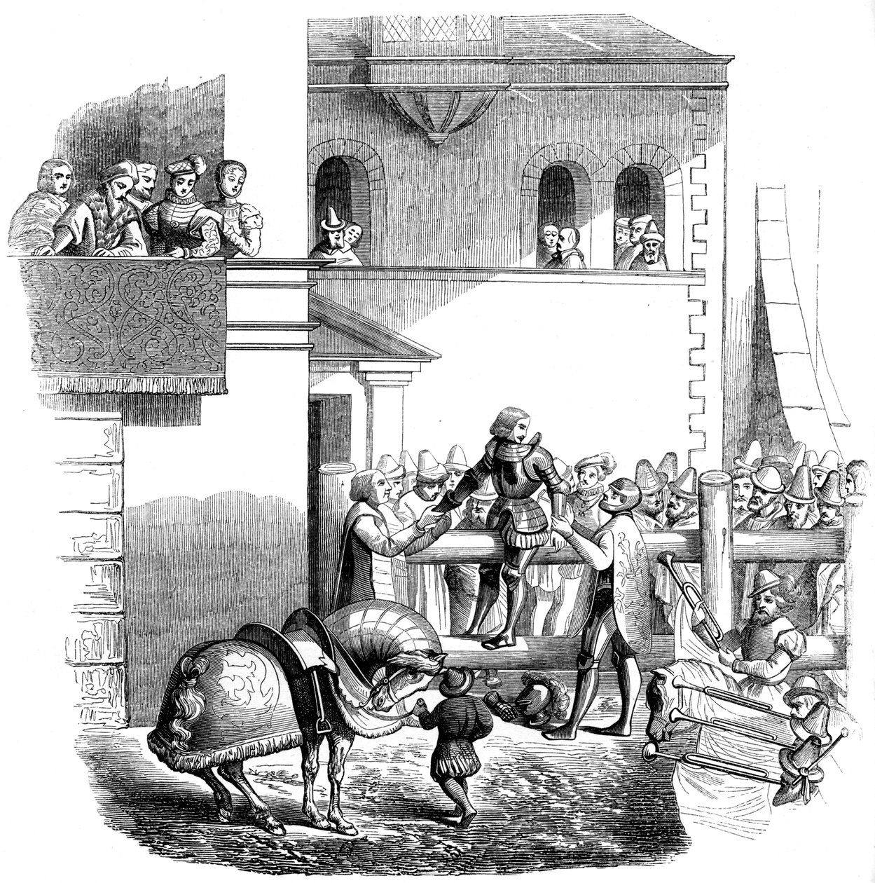 Opotřebení rytíře, 1565 1849. od Jost Ammon