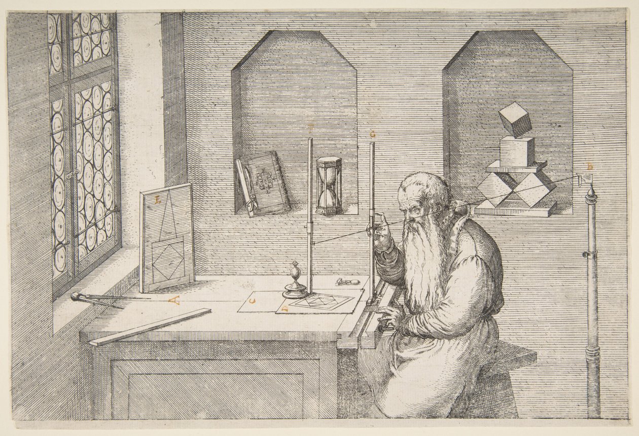 Wenzel Jamnitzer, 16. století. od Jost Ammon