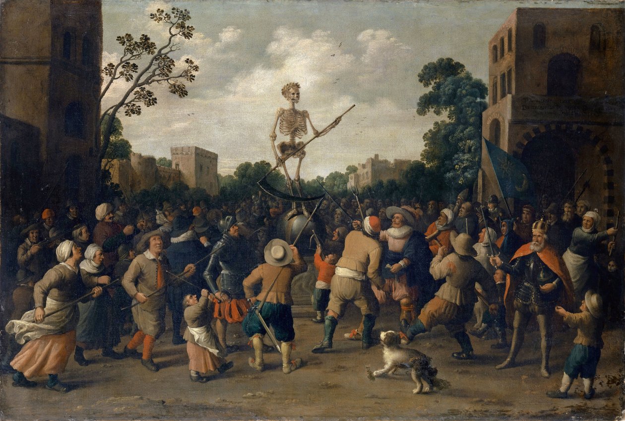 Boj proti smrti, 1625. od Jost Cornelisz Droochsloot