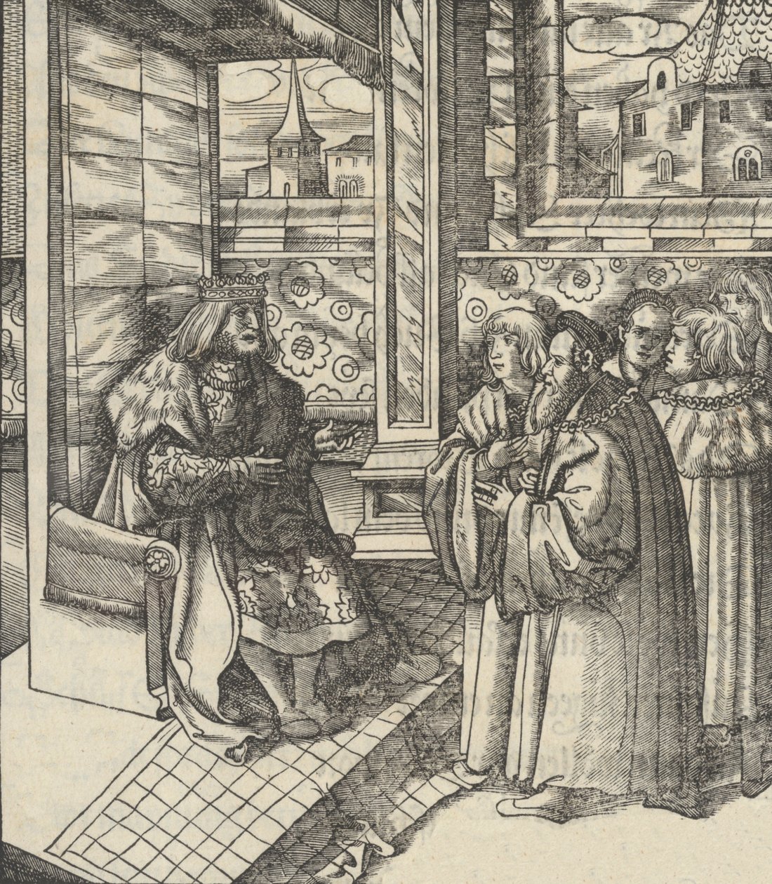 [Díkůvzdání]. Osudy a část příběhů chvályhodného kampfu..., 1519. od Jost de Negker