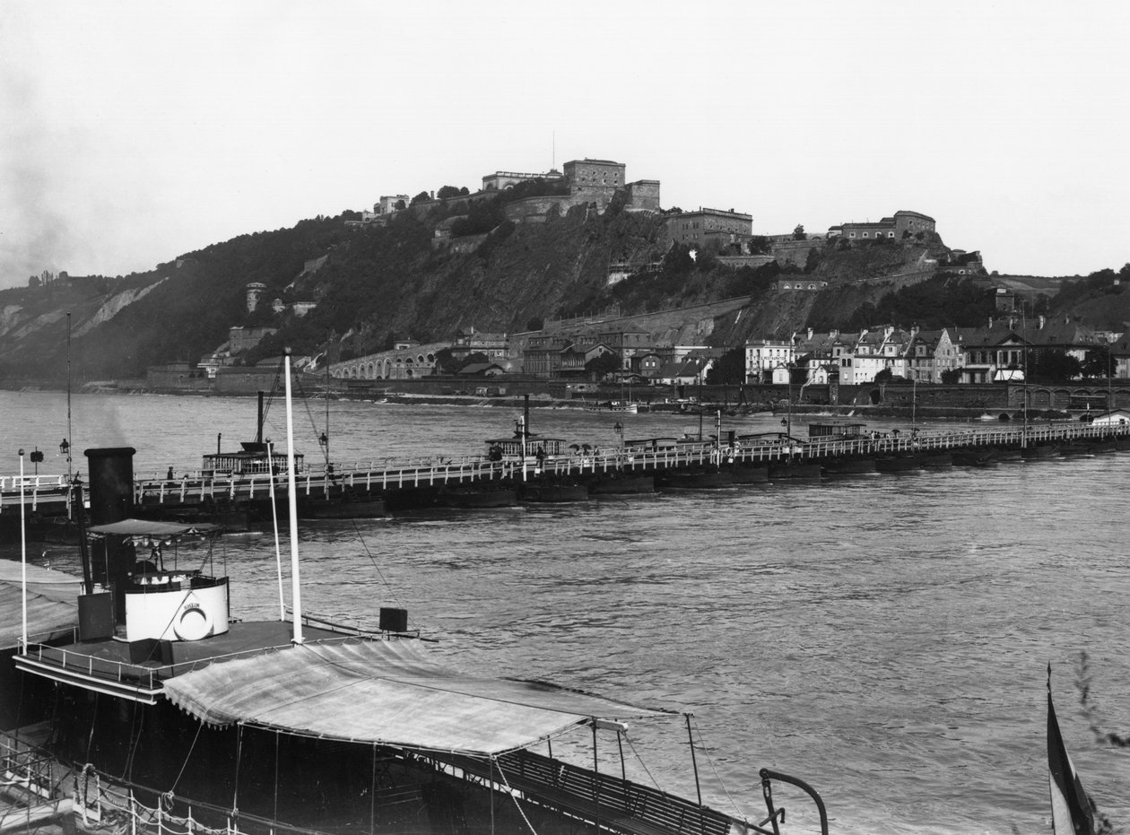 Koblenz, Ehrenbreitstein, kolem roku 1910 od Jousset
