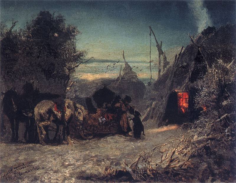 Ráno v lese od Jozef Marian Chemonski