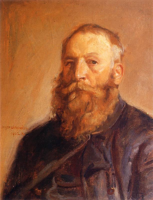 Autoportrét od Jozef Marian Chemonski