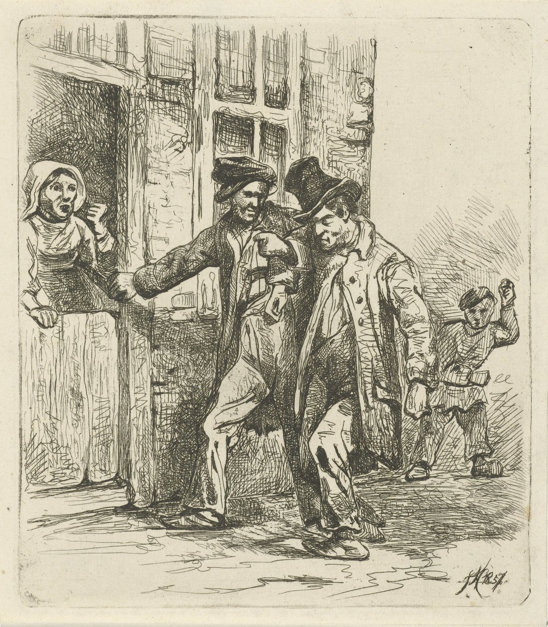 Dva opilci od Jozef Hoevenaar