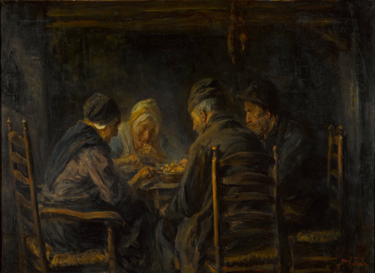 Jedlíci brambor od Jozef Israëls