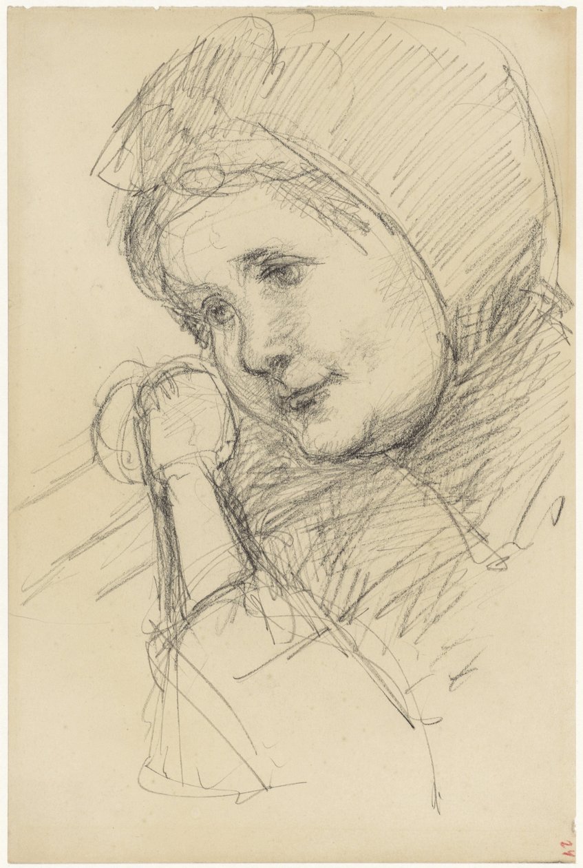 Studie dítěte od Jozef Israëls
