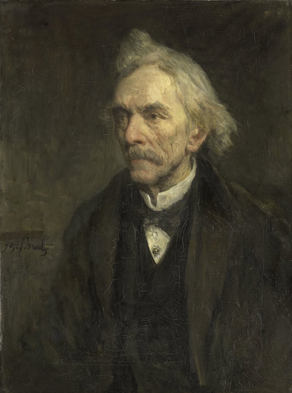Louis Jacques Veltman (1817-1907). herec od Jozef Israëls