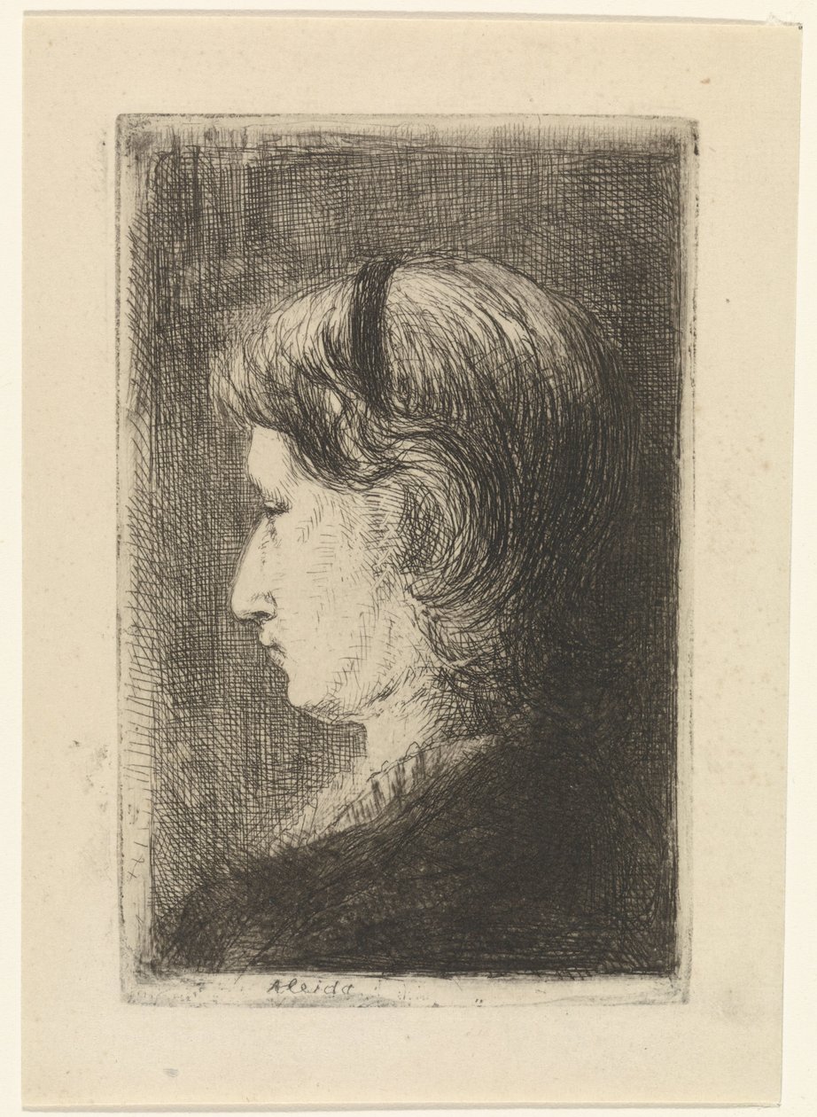 Portrét ovce Aleida od Jozef Israëls