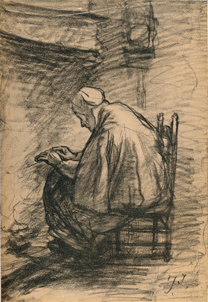 Studie pro ctihodné stáří c1881 od Jozef Israëls